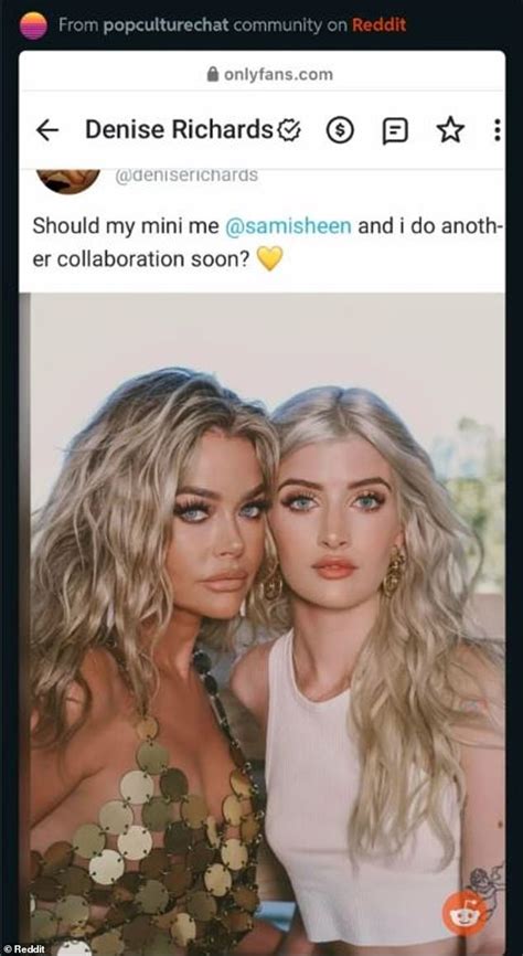 Denise Richards SLAMMED for sick OnlyFans collab with daughter